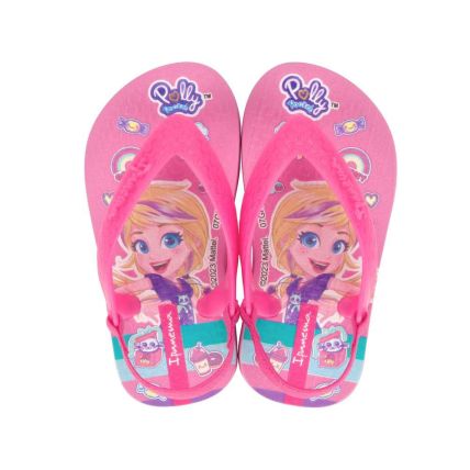 Sandália Baby Ipanema Polly e Max Steel 26349 - Rosa/rosa (Au128) - Atacado