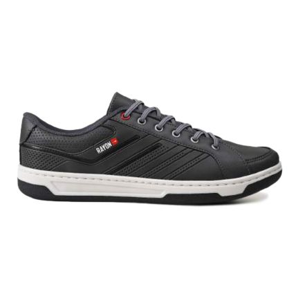 Sapatênis Masculino Rayon R.1417 - Grafite/preto - Atacado