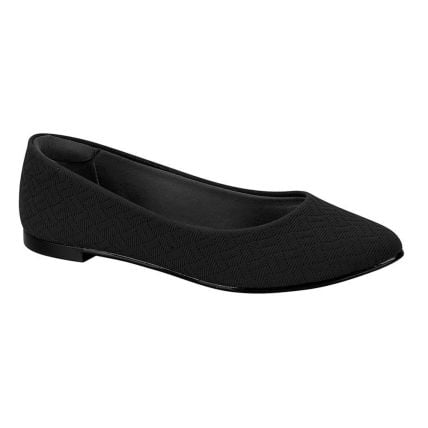 Sapatilha Feminina Moleca 5635.800.26059 - Preto (15745) - Atacado