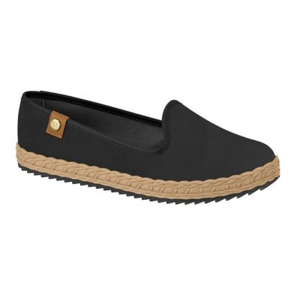 Sapatilha Feminina Moleca 5696.304.29464 - Preto (15745) - Atacado