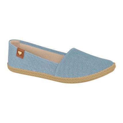 Sapatilha Feminina Moleca 5287.210.11505 - Jeans (36094) - Atacado