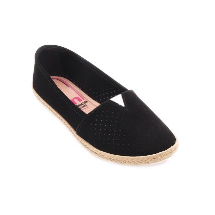 Sapatilha Feminina Moleca 5287.200.10159 - Preto - Atacado