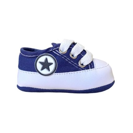 Sapato Baby Mini Pé 012 - Marinho - Atacado