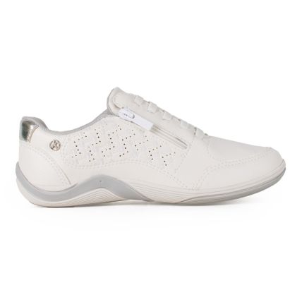 Sapato Feminino Kolosh C3675-0005 - (9 Pares) - White/prata - Atacado