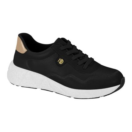 Sapato Feminino Modare 7395.100.28623 - Preto/dourado (16579) - Atacado