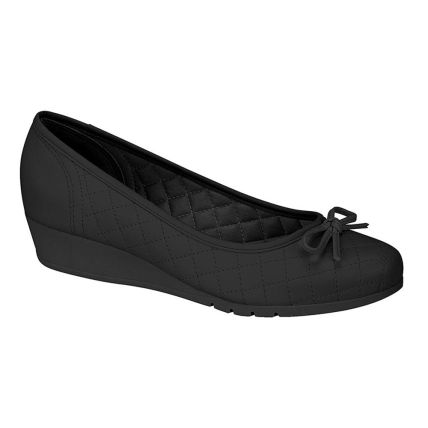 Sapato Feminino Moleca 5156.705.9921 - Preto - Atacado