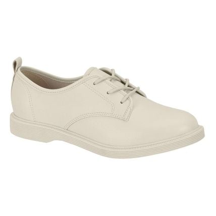 Sapato Feminino Moleca 5666.107.9569 - Branco Off (35312) - Atacado