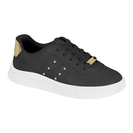 Sapato Infantil Molekinha 2575.108.18962 - Preto/dourado (16579) - Atacado