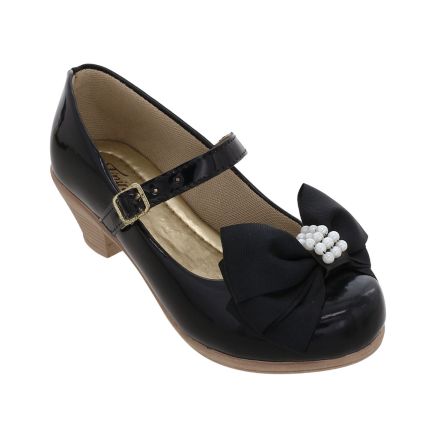 Sapato Infantil Tininha 50.006.157 - Preto/ouro - Atacado