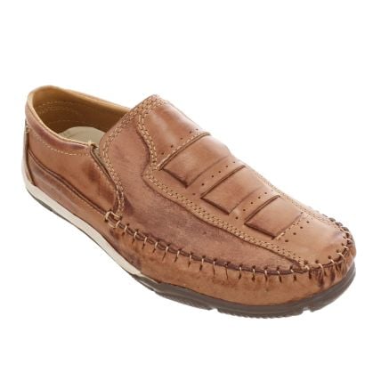 Sapato Masculino Augustu's 516  - Taupe/latejo - Atacado