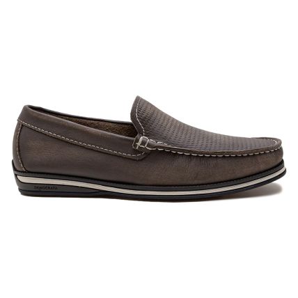 Sapato Masculino Democrata 135201.004 - Smoke - Atacado