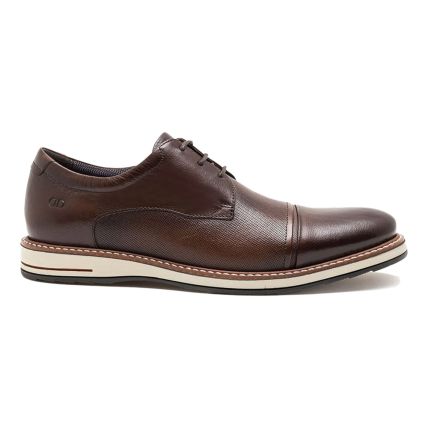 Sapato Masculino Democrata 273202.002 - Mogno - Atacado