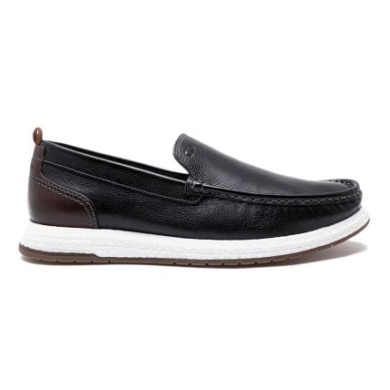 Sapato Masculino Democrata 610101-001 - (10 Pares) - Preto/tabaco - Atacado