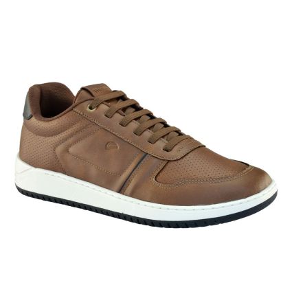 Sapato Masculino Velluti 5992e - Caramelo - Atacado