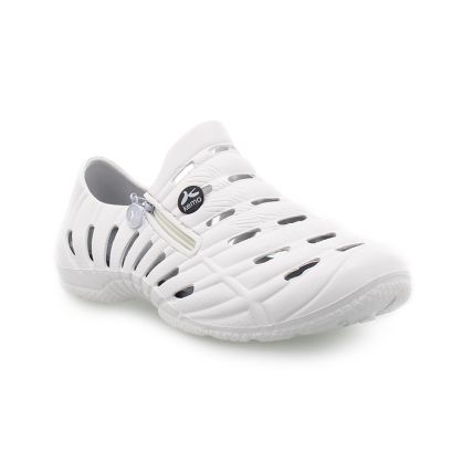 Sapatilha Masculina Kemo Ziper - Branco/cinza - Atacado