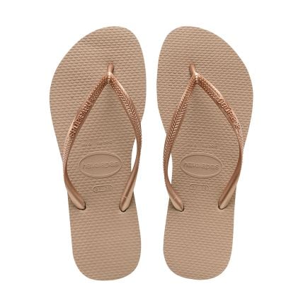 Chinelo Havaianas Slim Grade - Rose Gold - Atacado