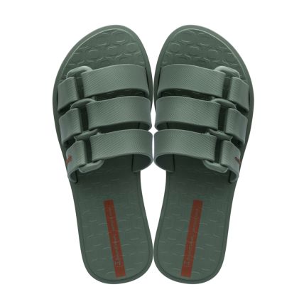 Chinelo Slide Feminino Ipanema Bold - 26519 - Verde/verde - Atacado