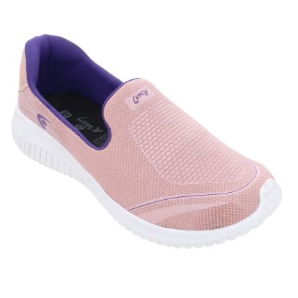 Tênis Feminino Lincy I008/02 - Nude/uva - Atacado