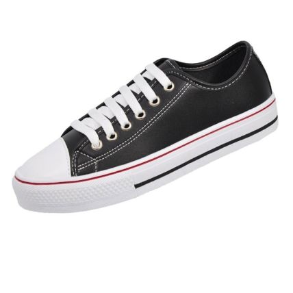 Tenis Feminino Vanessa Fashion 1017-b  - Preto 08 - Atacado
