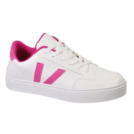 Tênis Feminino Vanessa Fashion 1043-b - Branco/pink - Atacado