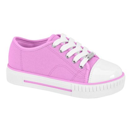 Tênis Infantil Molekinha 2565.100.19741 - Rosa Mauve/branco - Atacado