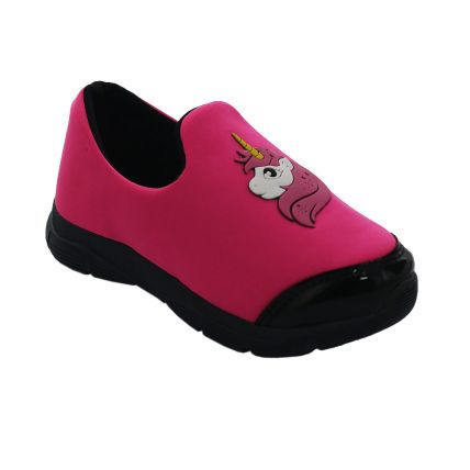 Tênis Infantil Pipos - Preto/rosa - Atacado