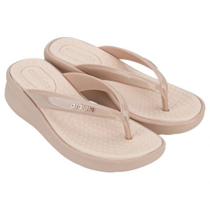 Tamanco Feminino Azaleia Cintia Soft Light 18724 - Bege Cupuaçu (Am916) - Atacado