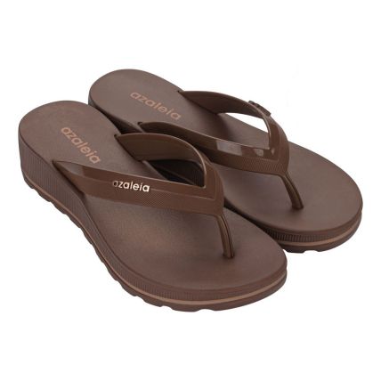 Tamanco Feminino Azaleia Fabi Light Line 18908 - Marrom/café/medio (Br188) - Atacado