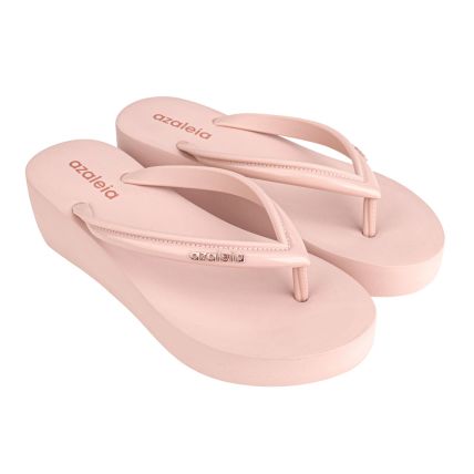 Tamanco Feminino Azaleia Jana Light 18744  - Nude Claro (Ah246) - Atacado