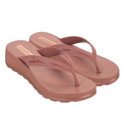 Tamanco Feminino Azaleia Livia 18973 - Nude Blush (Bb163) - Atacado