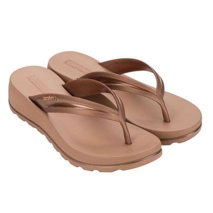 Tamanco Feminino Azaleia Livia 18973 - Cobre/marrom Make (Bb164) - Atacado