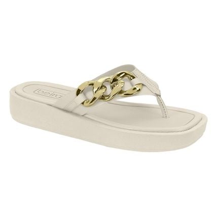 Tamanco Feminino Beira Rio 8487.207.9569 - Branco Off (35312) - Atacado