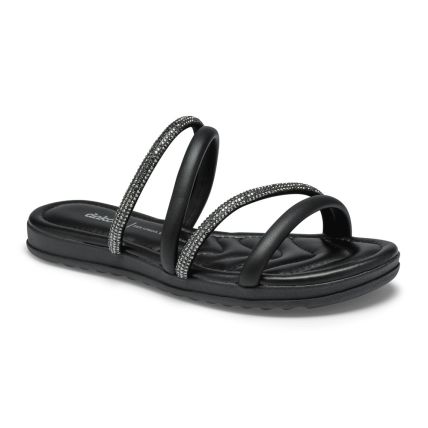 Tamanco Feminino Dakota Y7063-0001 - (9 Pares) - Preto/pewter - Atacado