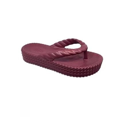 Tamanco Feminino Mikelly 320 - Bordo - Atacado