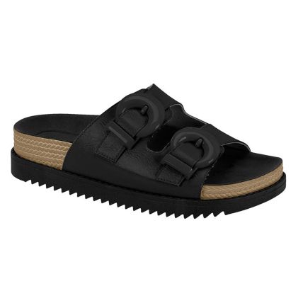 Tamanco Feminino Moleca 5500.203.30331 - Preto (15745) - Atacado