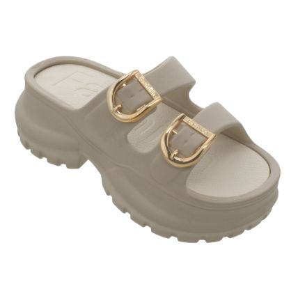 Tamanco Feminino Yvate S12 - Bege/areia - Atacado