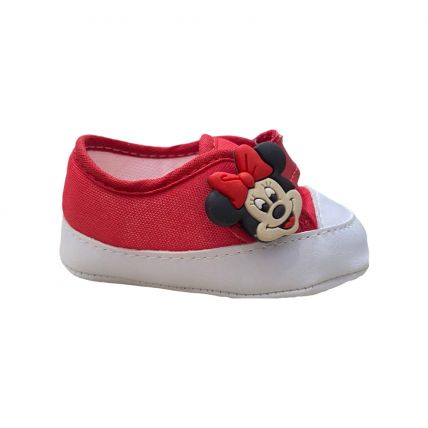 Sapato Baby Mini Pé 009 - Vermelho Disney/mickey - Atacado