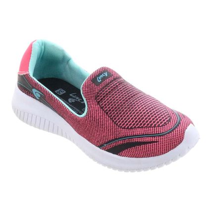Tênis Feminino Lincy I008/04 - Pink/preto - Atacado