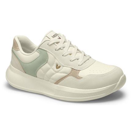 Tênis Feminino Mississipi Mf602-0004 - Gelo/cream/taupe/lunar - Atacado