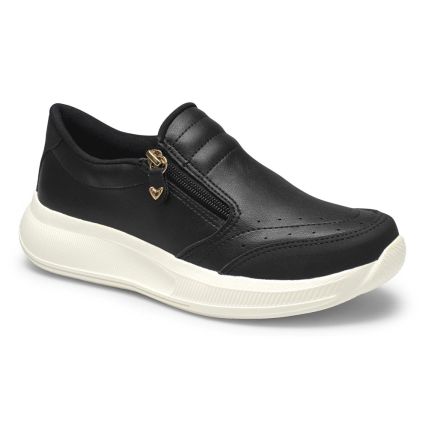 Tênis Feminino Mississipi Mf603-0001 - (9 Pares) - Preto/preto - Atacado