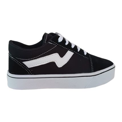 Tênis Feminino Vanessa Fashion 1130-b  - Preto/branco - Atacado