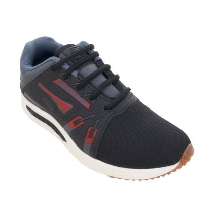 Tênis Feminino Zeus 102rx-a Plus - Off White/preto/grafite/vermelho - Atacado