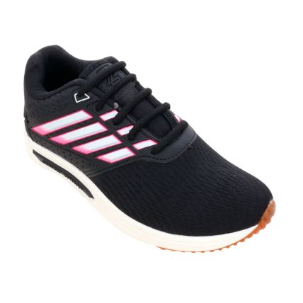 Tênis Feminino Zeus 99rx-a - Preto/preto/pink - Atacado