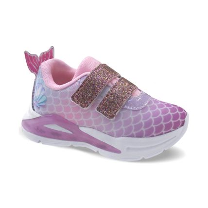 Tênis Infantil Mini Pé Mp.2413 - Rosa Bebe - Atacado