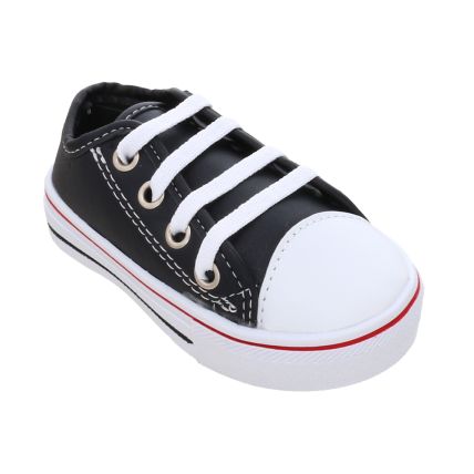 Tênis Infantil Vanessa Fashion 1317-b - Preto - Atacado