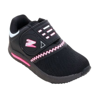 Tênis Infantil Zeus 104rx-v - Preto/preto/pink - Atacado