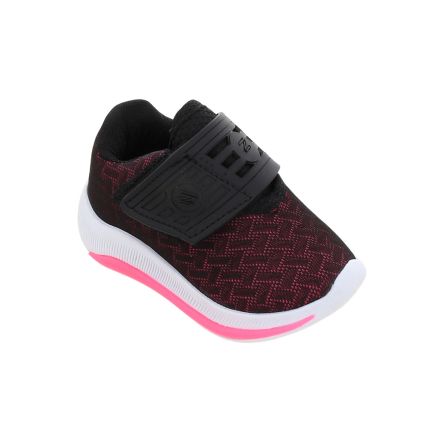 Tênis Infantil Zeus 56yx-v  - Branco/preto/pink - Atacado