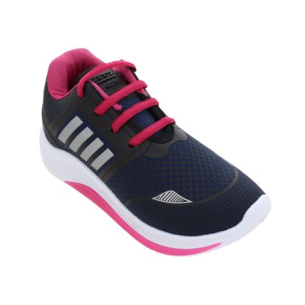 Tenis Infantil Zeus 60yx  - Branco/marinho/cereja - Atacado